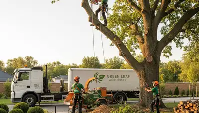 Professional landscaping and tree removal service in St Louis, MO by Chop Chop Tree experts