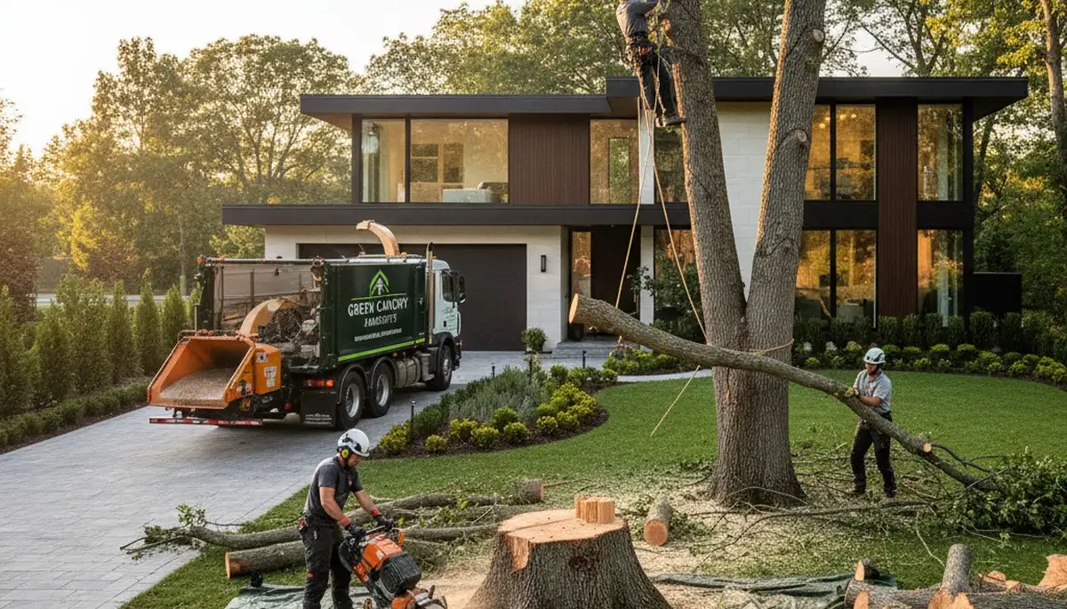 Professional landscaping and tree removal service in St Louis, MO by Chop Chop Tree experts
