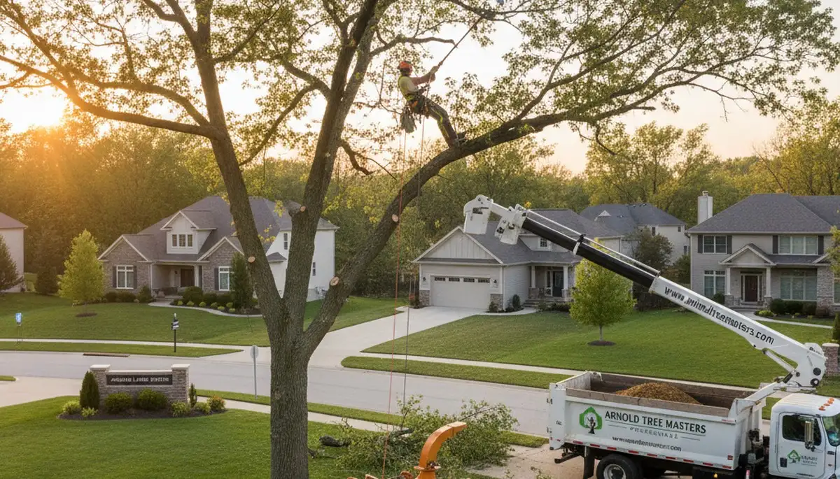 Professional tree removal service in St Louis MO by certified arborists at Tree Service Saint Louis
