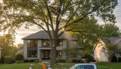 Professional tree removal service in St Louis MO by certified arborists