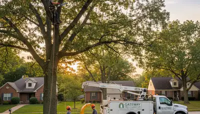 Professional tree removal service in St Louis MO by expert arborists at Tree Service Saint Louis