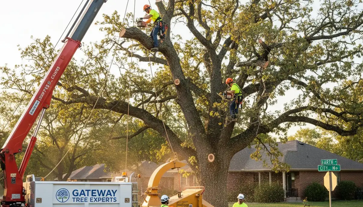 Professional tree removal service in St Louis MO by certified arborists
