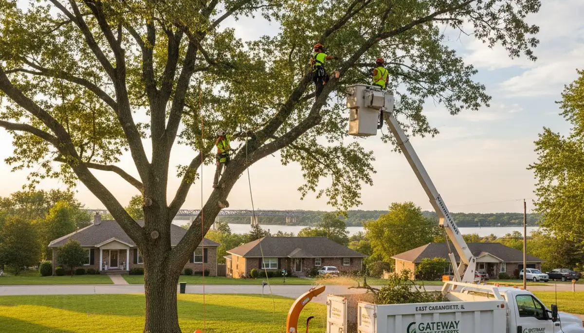Professional tree removal service in St Louis MO by certified arborists