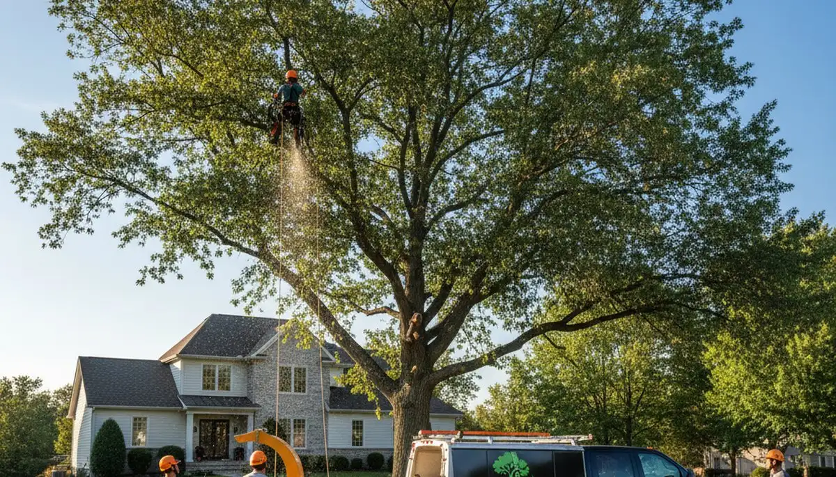 Professional tree removal service in St Louis MO by certified arborists