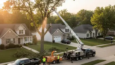 Professional tree removal service in St Louis MO by certified arborists