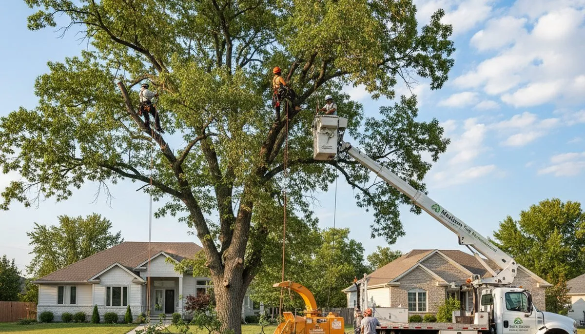 Professional tree removal service in St Louis MO by local certified arborists