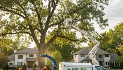 Professional tree removal service in St Louis MO by certified arborists