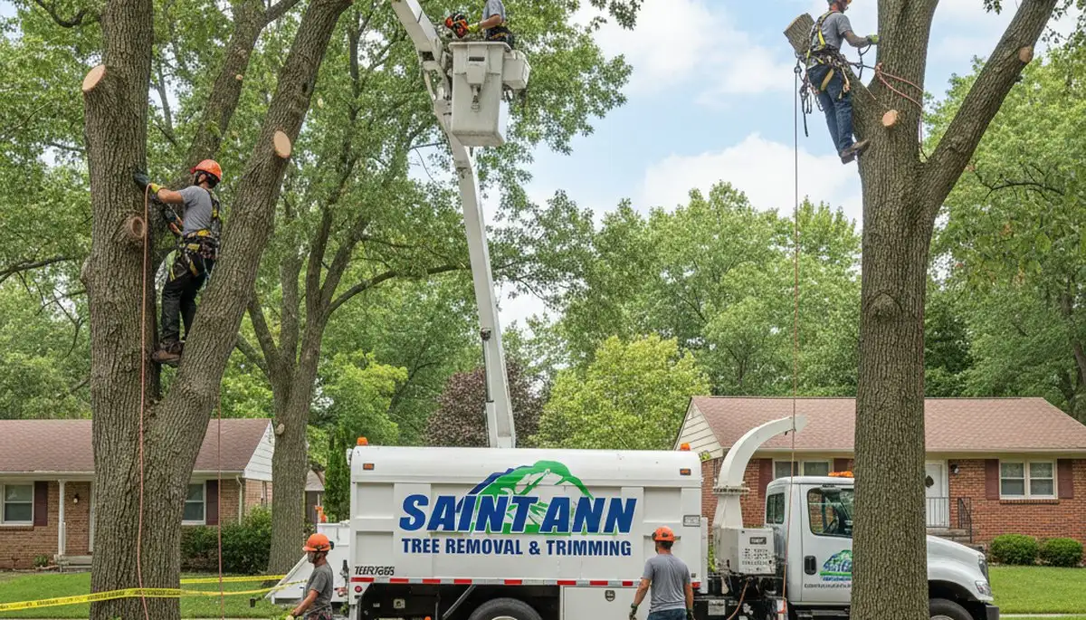 Professional tree removal service in St Louis MO by certified arborists