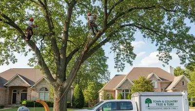 Professional tree removal service in St Louis MO by certified arborists