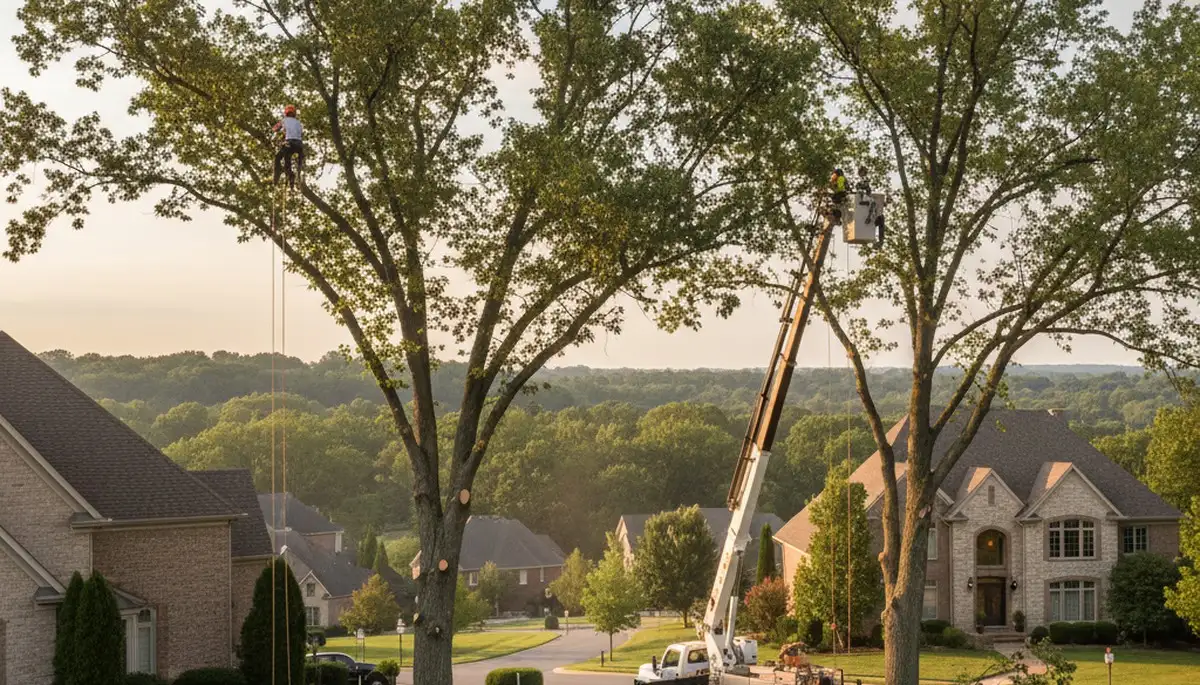 Professional tree removal service in St Louis MO by certified arborists