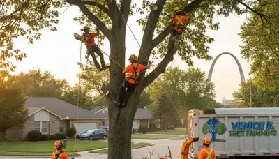 Professional tree removal service in St Louis MO by certified arborists