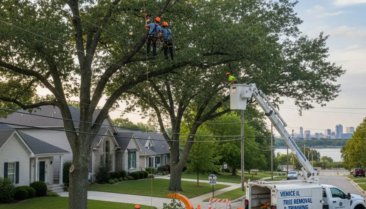 Professional tree removal service in St Louis MO by certified arborists at Tree Service Saint Louis